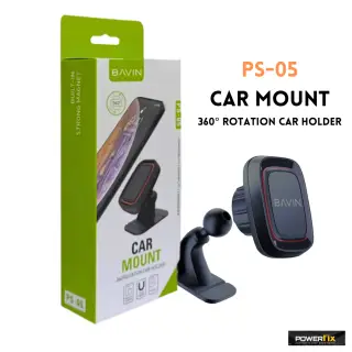 BAVIN PS-05 Car Mount Holder 360° Rotation Car Holder Built-in Strong Magnetic