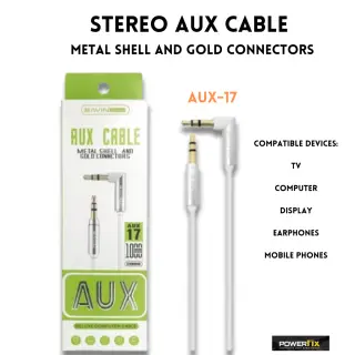 BAVIN AUX-17 3.55mm AUX Cable Headphone Speaker